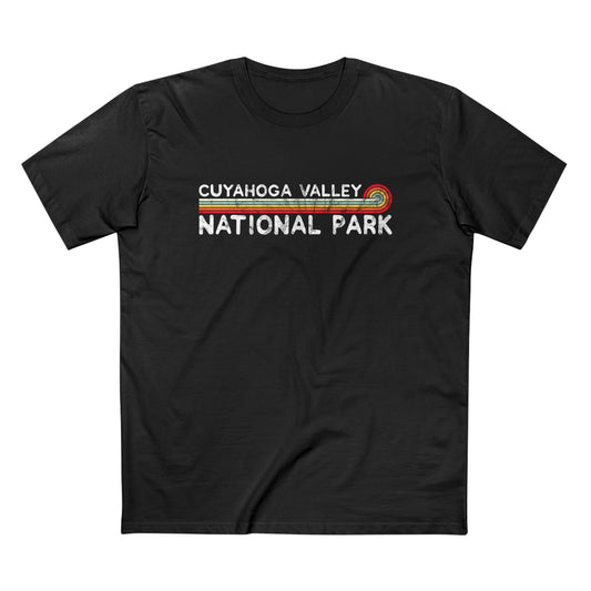 Cuyahoga Valley National Park T-Shirt - Vintage Stretched Sunrise