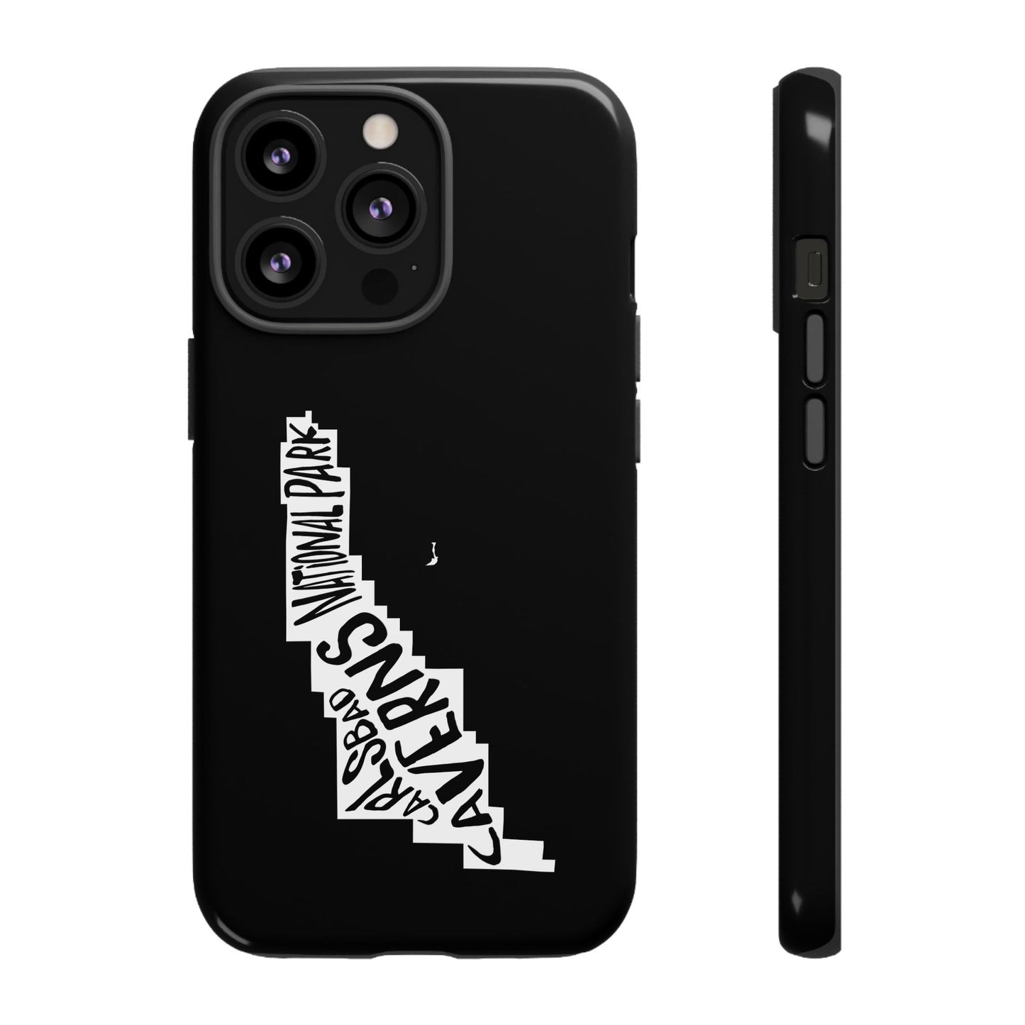 Carlsbad Caverns National Park Phone Case - Map Design