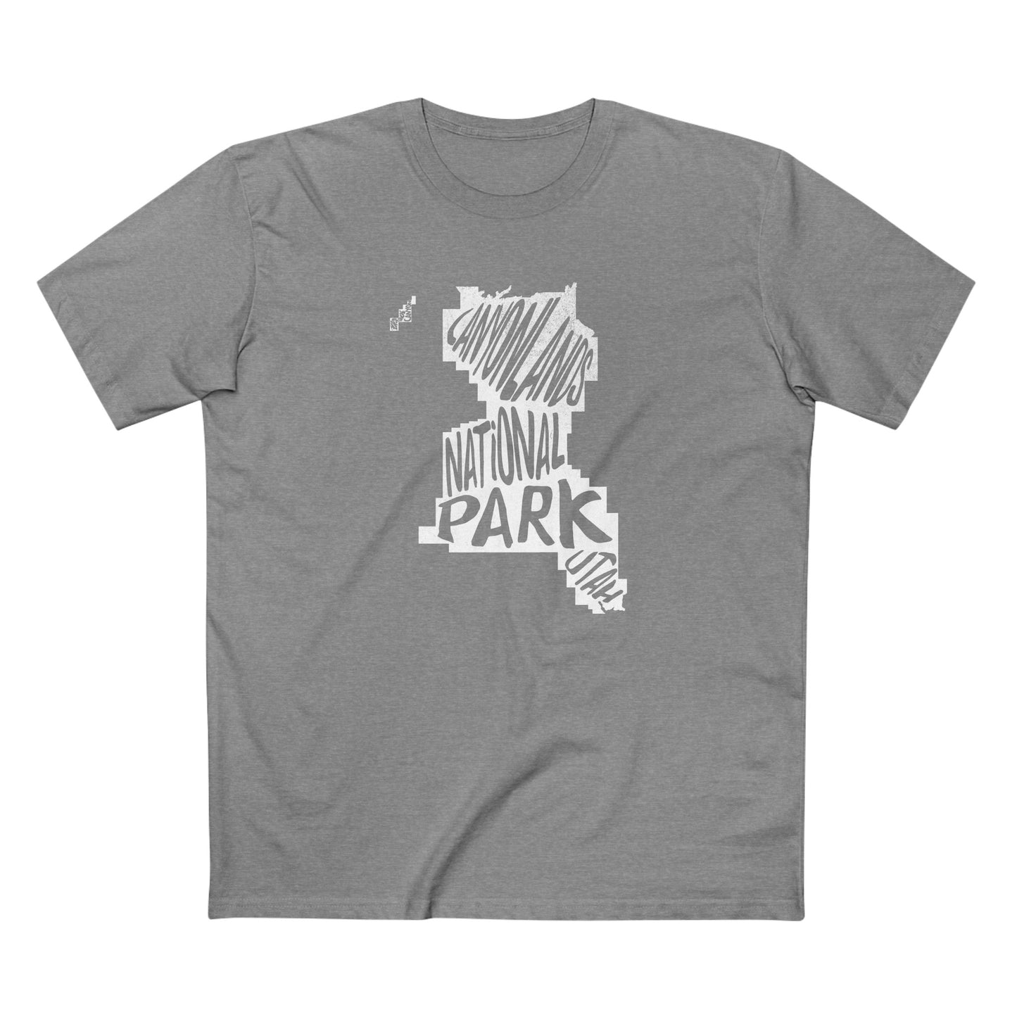 Canyonlands National Park T-Shirt - Map