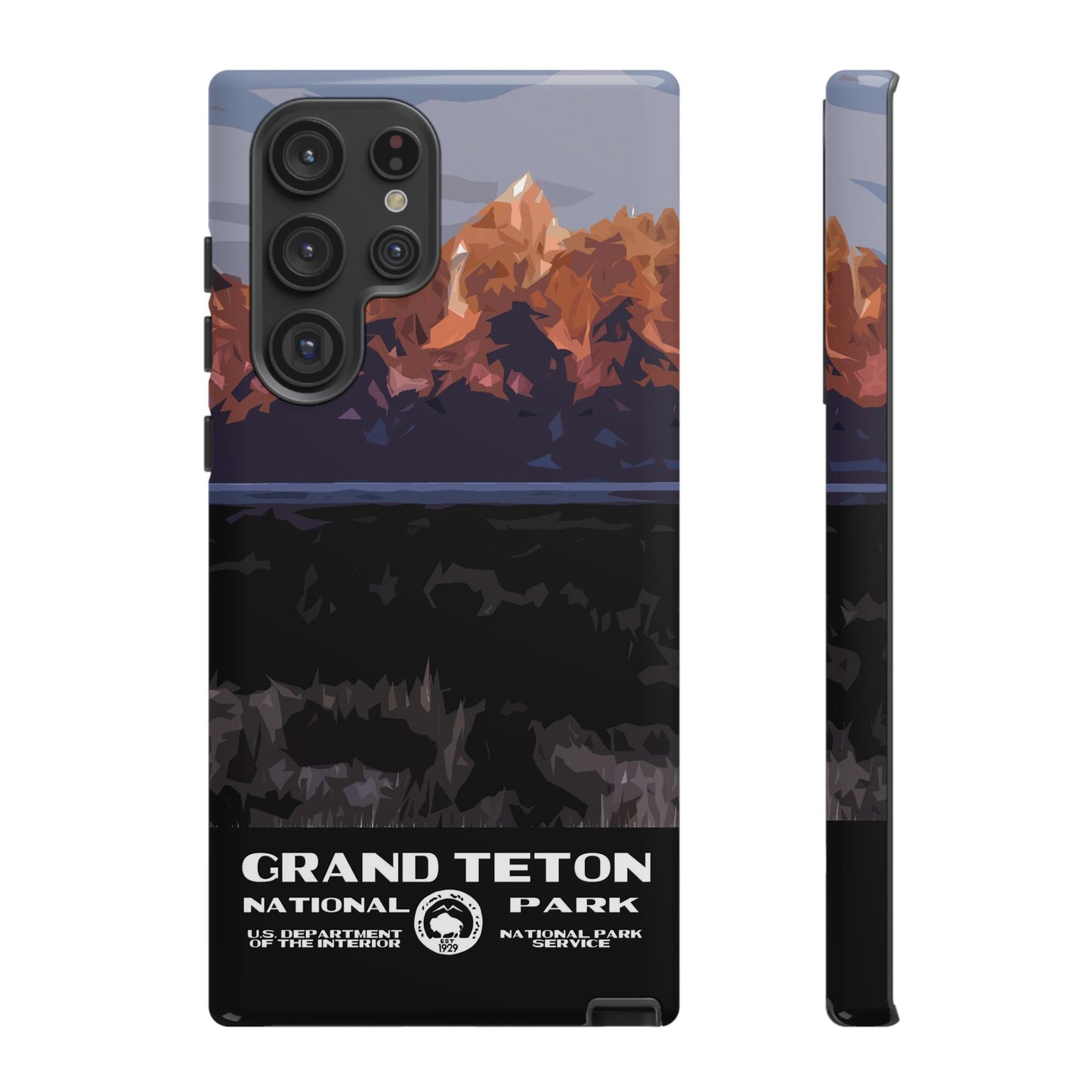 Grand Teton National Park Phone Case - WPA Style