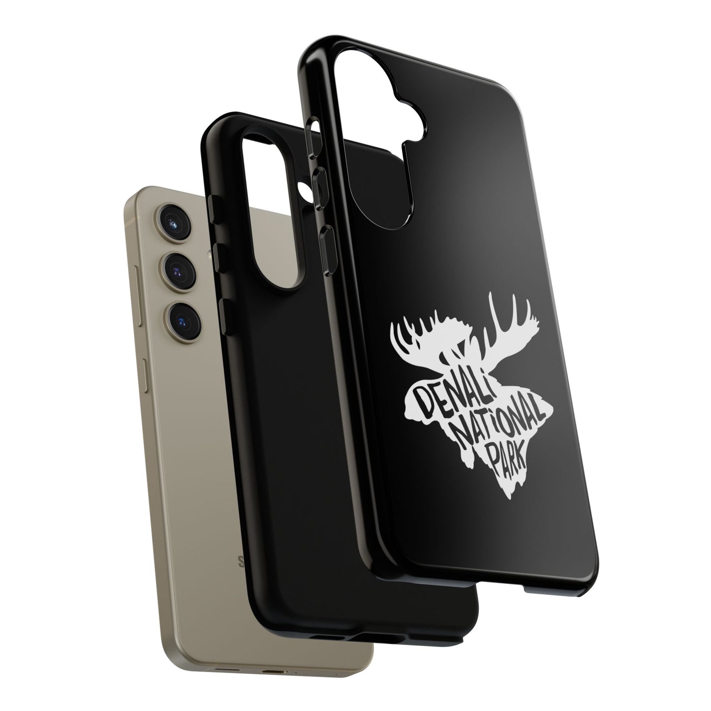 Denali National Park Phone Case - Moose Design