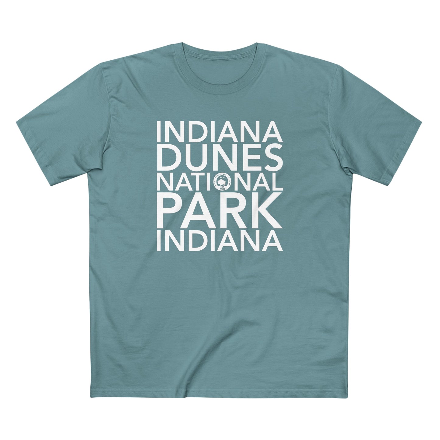 Indiana Dunes National Park T-Shirt Block Text