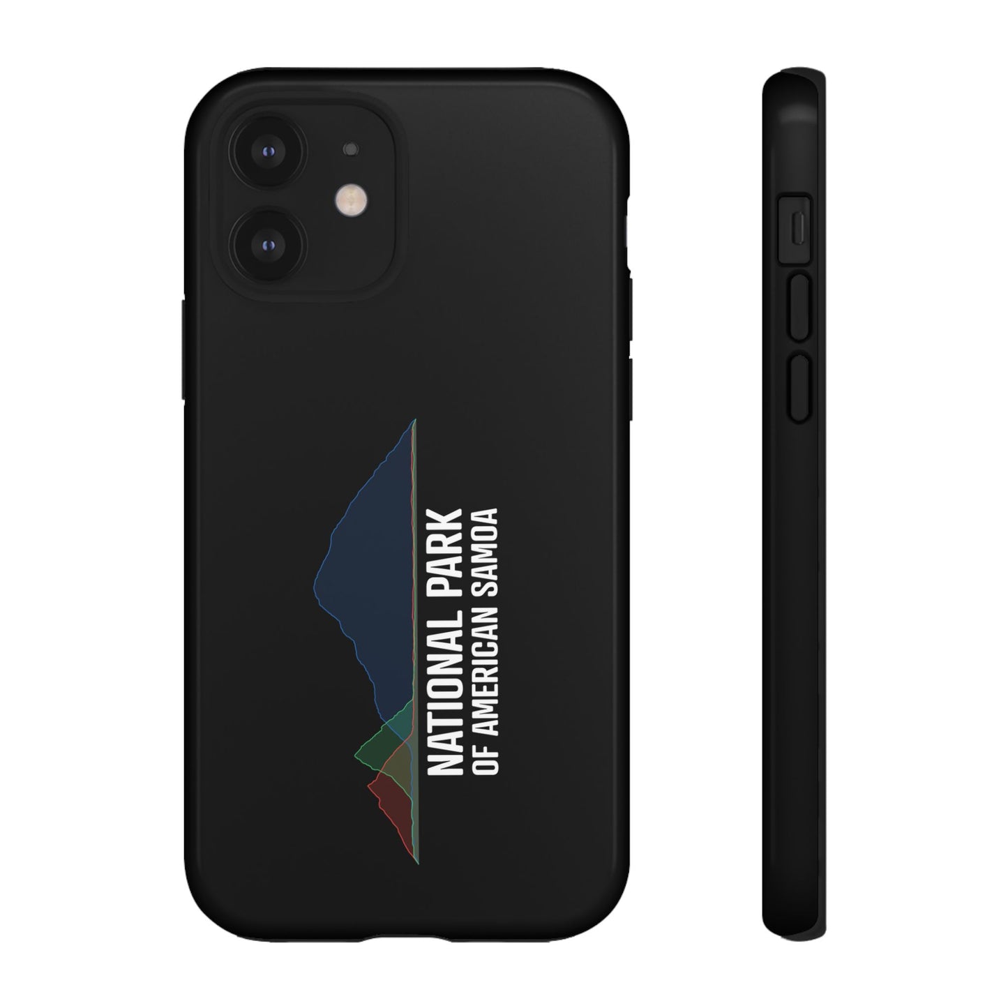 National Park of American Samoa Phone Case - Histogram Design