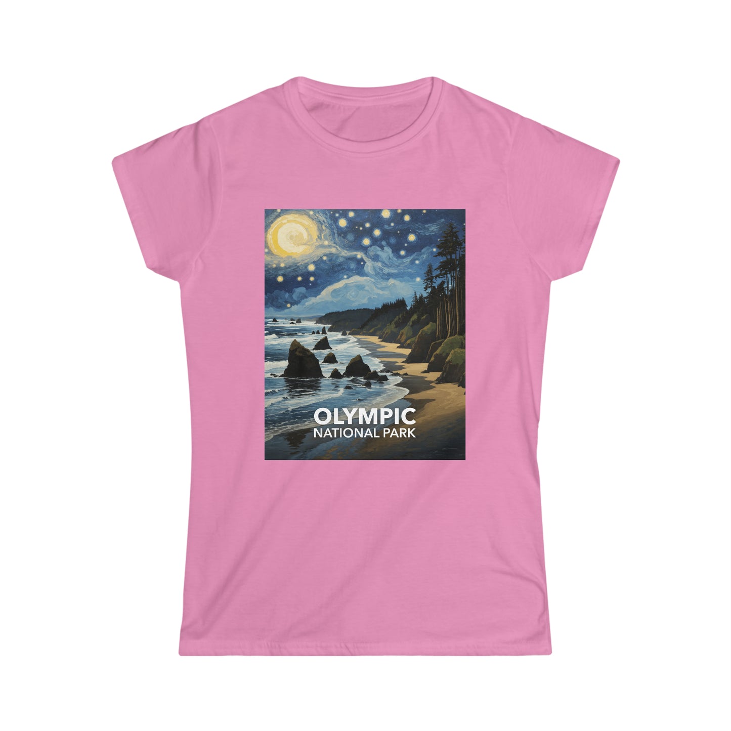Olympic National Park T-Shirt - Women's Starry Night