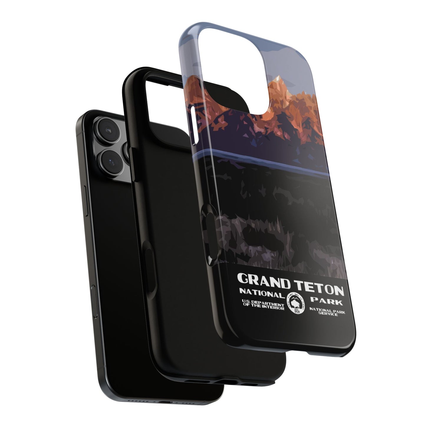 Grand Teton National Park Phone Case - WPA Style