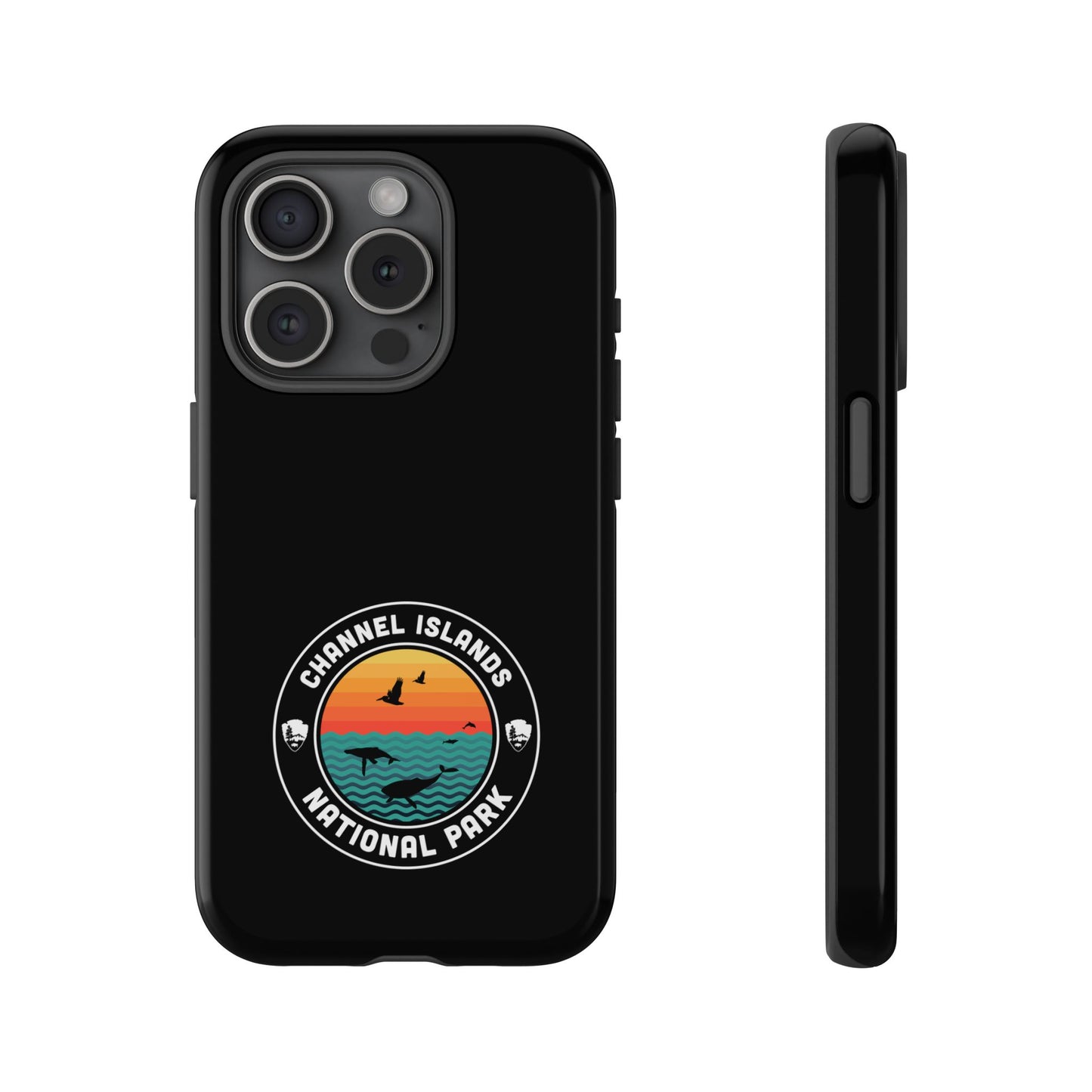 Channel Islands National Park Phone Case - Round Emblem Design