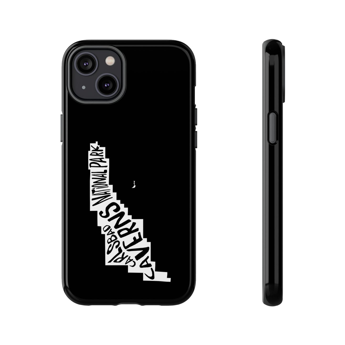 Carlsbad Caverns National Park Phone Case - Map Design