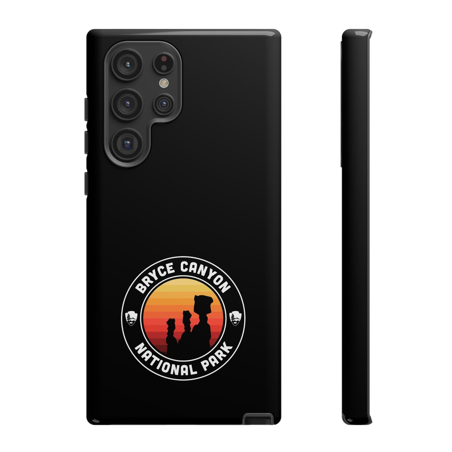 Bryce Canyon National Park Phone Case - Round Emblem Design