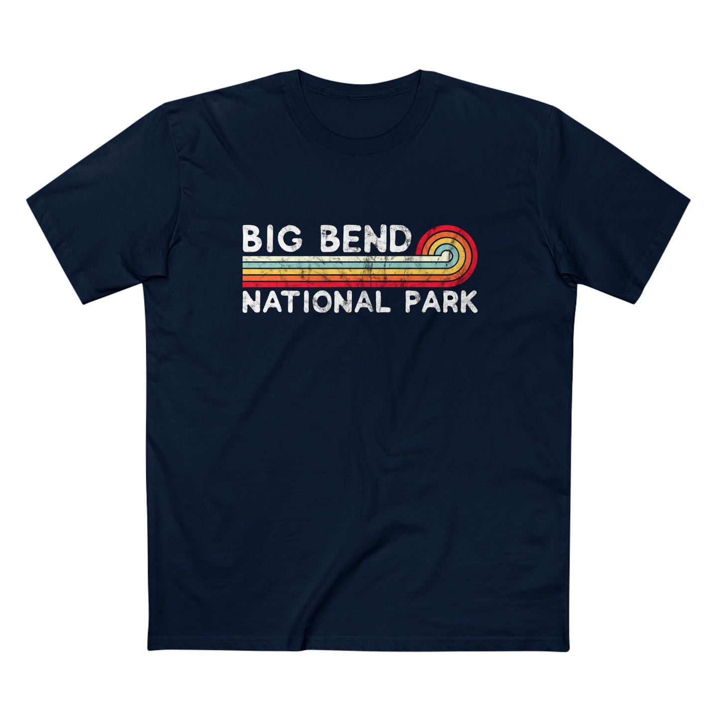 Big Bend National Park T-Shirt - Vintage Stretched Sunrise