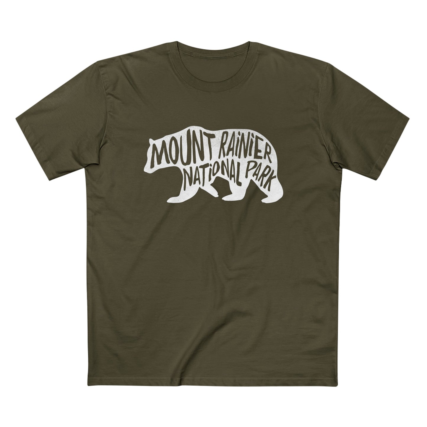 Mount Rainier National Park T-Shirt - Black Bear