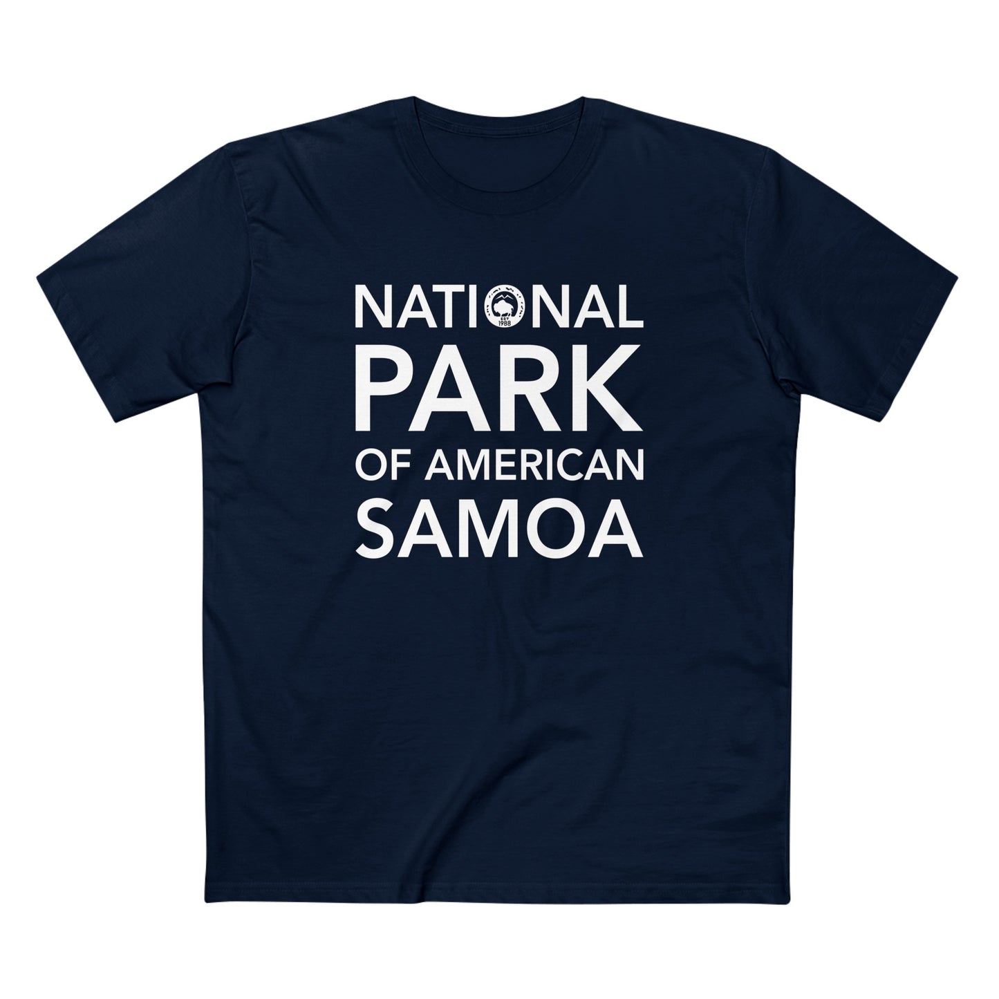 American Samoa National Park T-Shirt Block Text