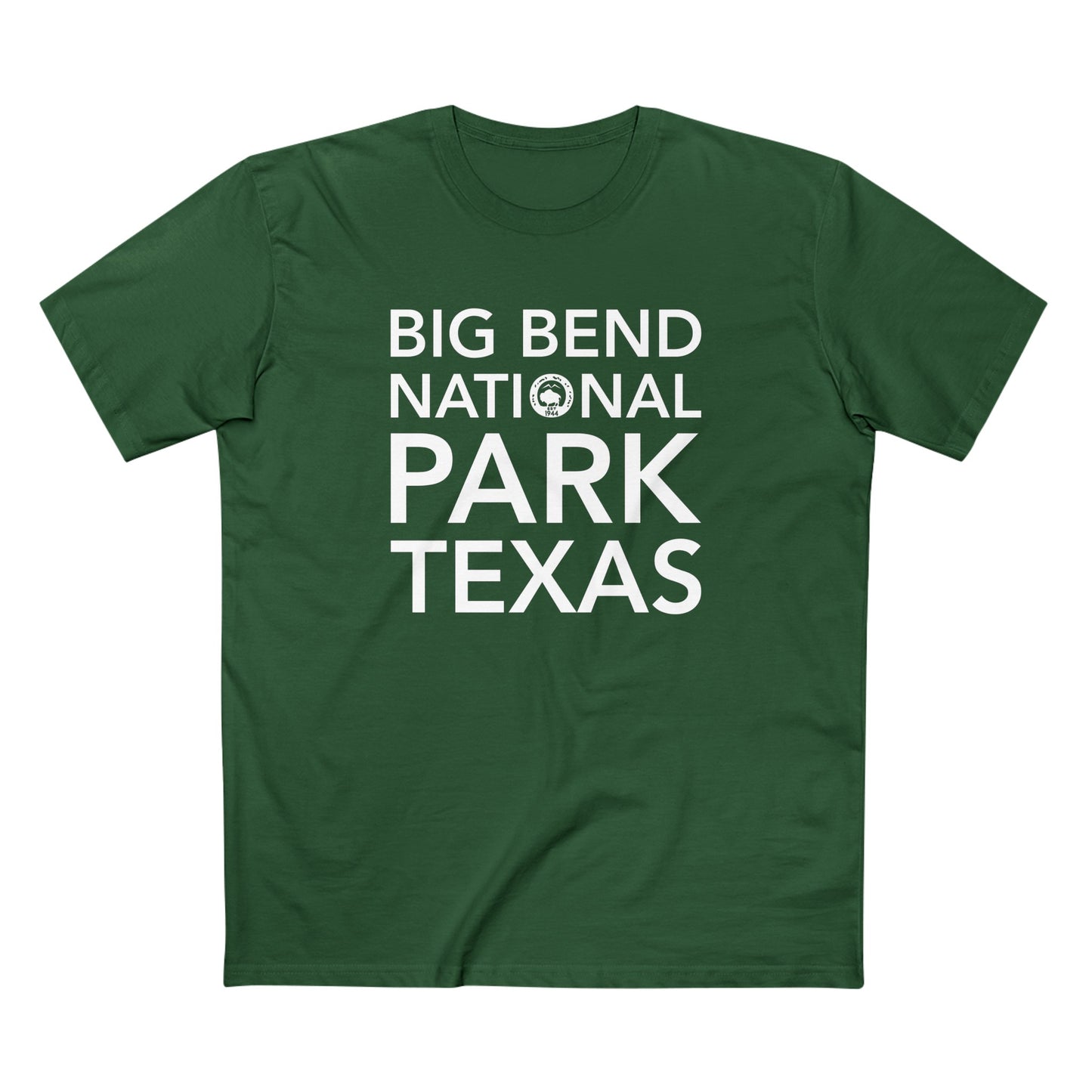 Big Bend National Park T-Shirt Block Text