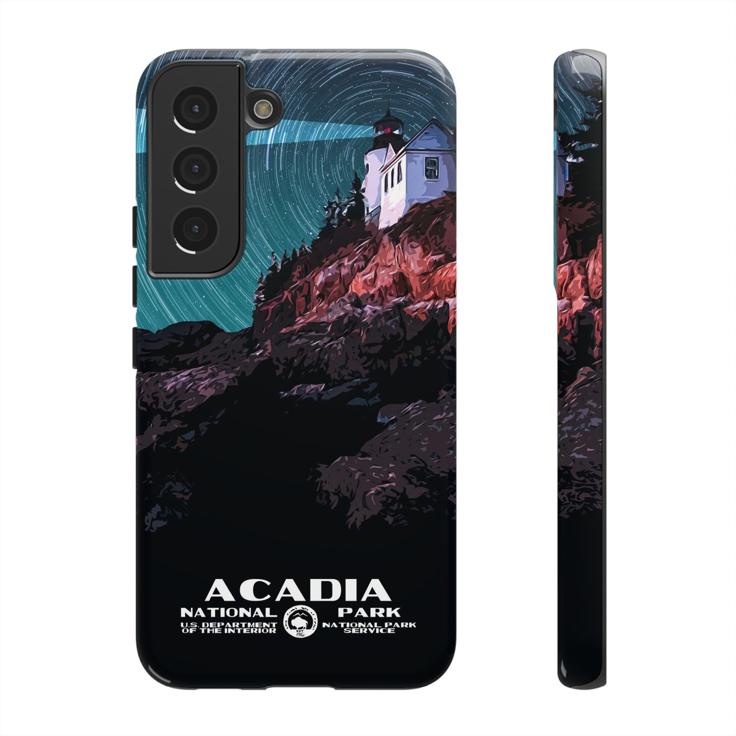 Acadia National Park Phone Case - WPA Style