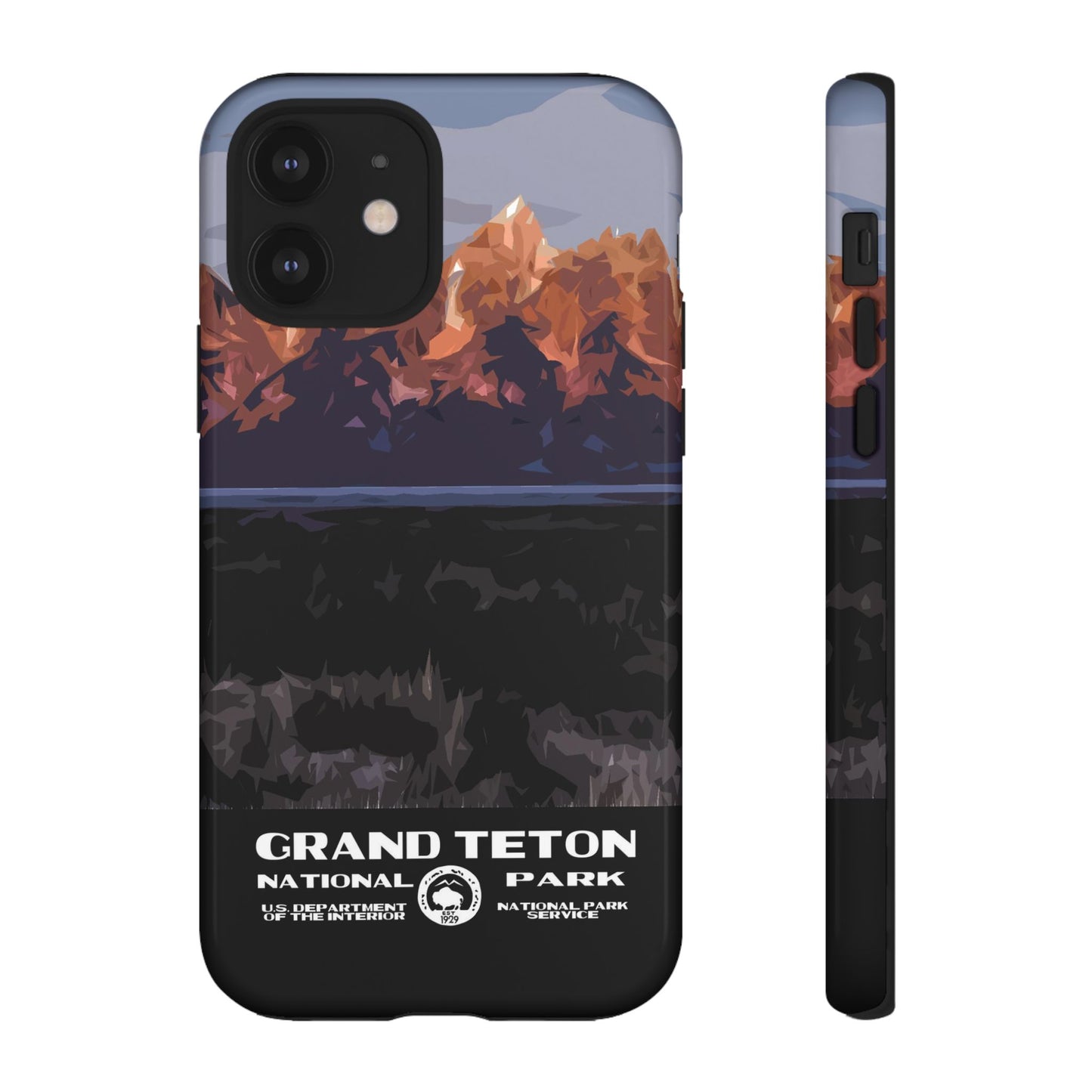 Grand Teton National Park Phone Case - WPA Style