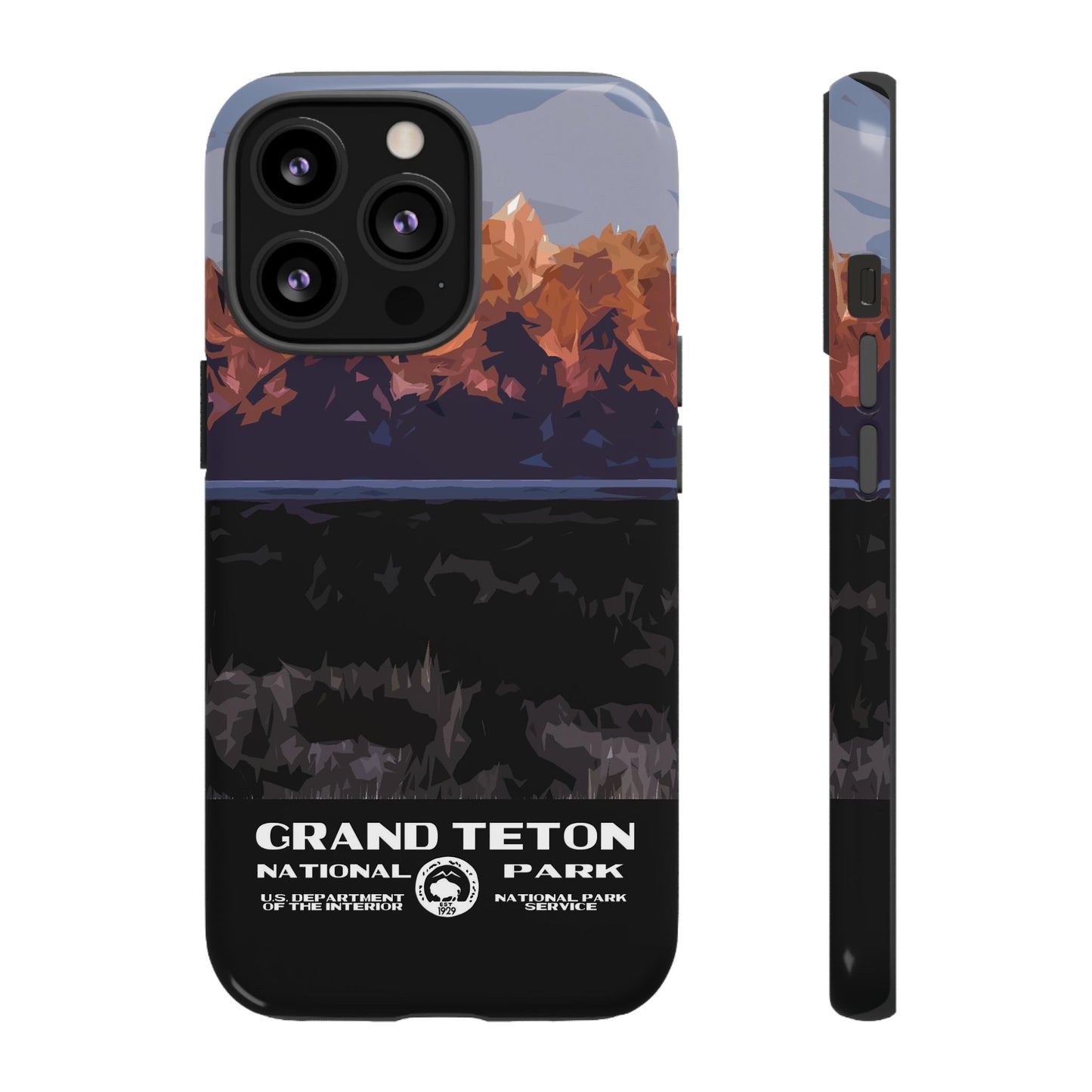 Grand Teton National Park Phone Case - WPA Style