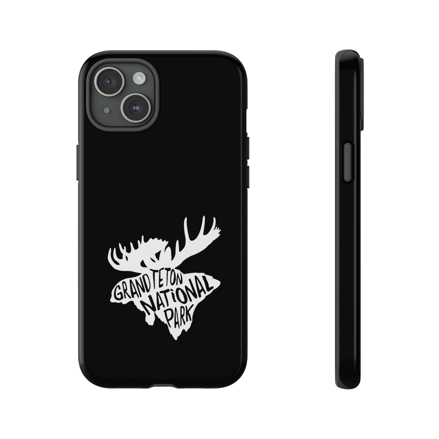 Grand Teton National Park Phone Case - Moose Design