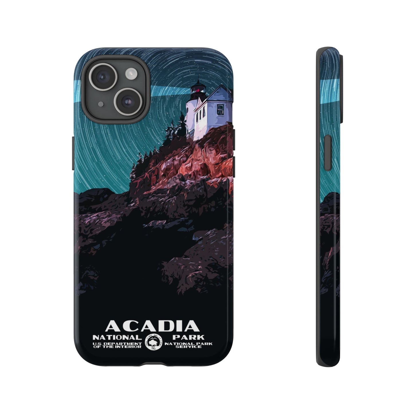 Acadia National Park Phone Case - WPA Style