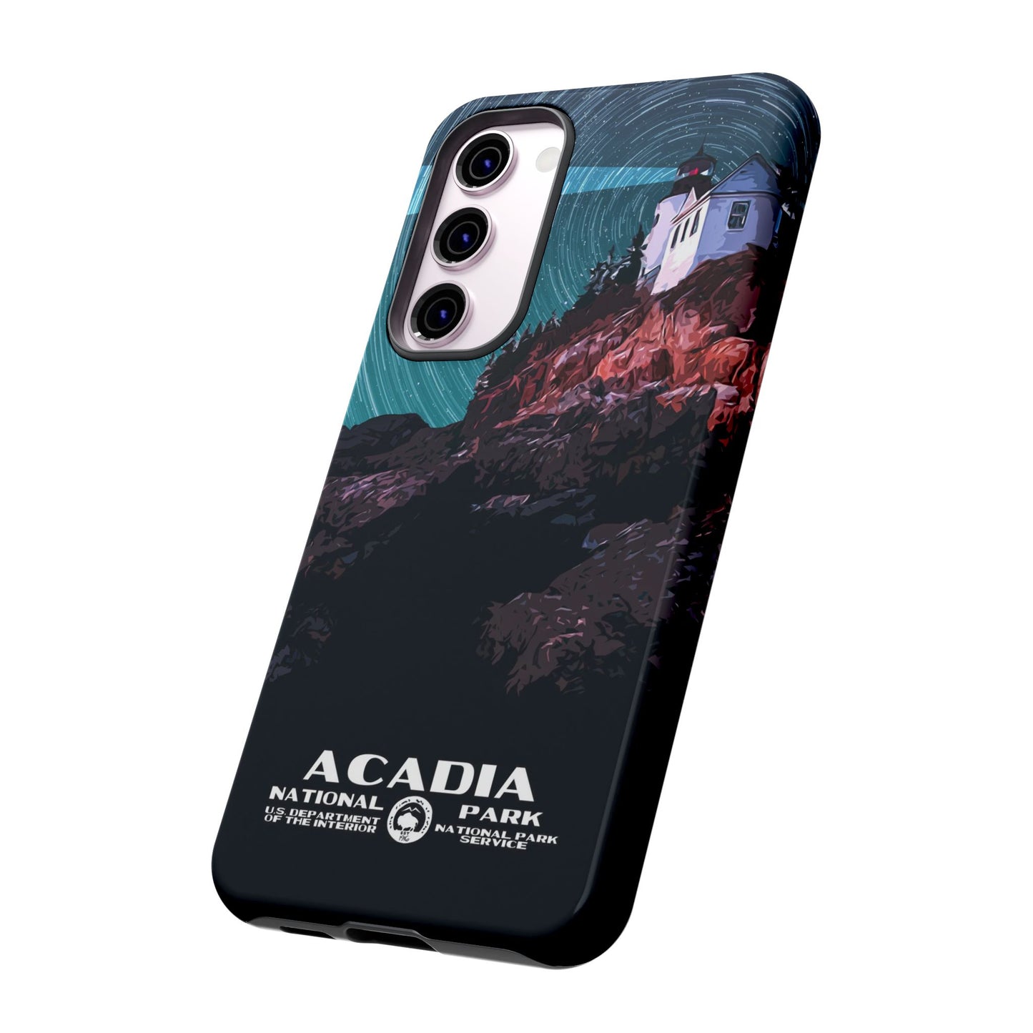 Acadia National Park Phone Case - WPA Style