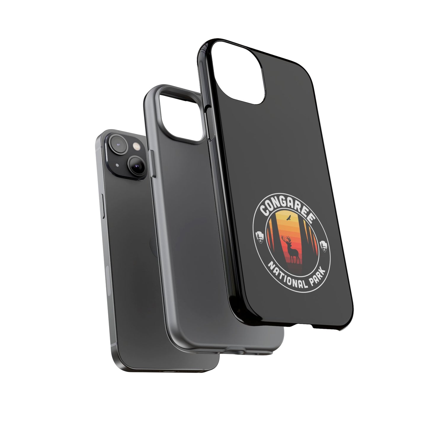 Congaree National Park Phone Case - Round Emblem Design