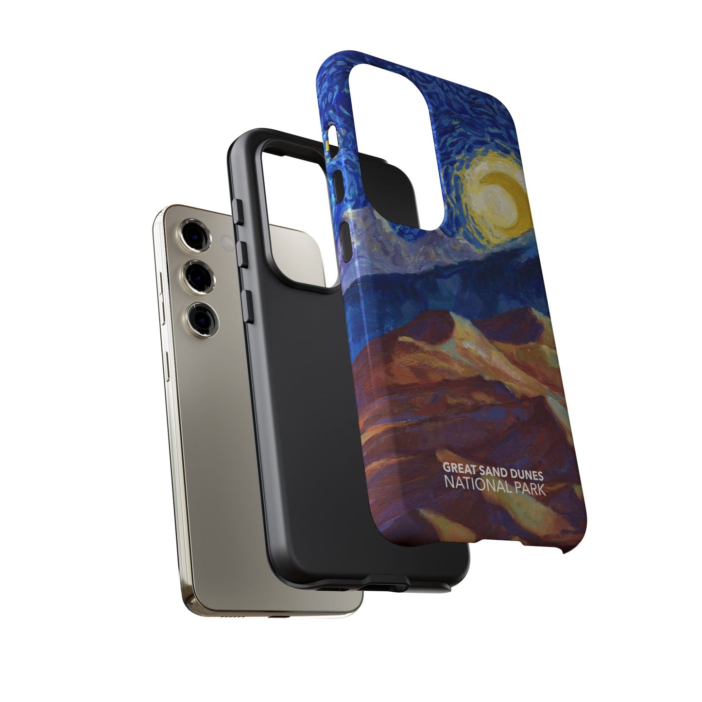 Great Sand Dunes National Park Phone Case - Starry Night