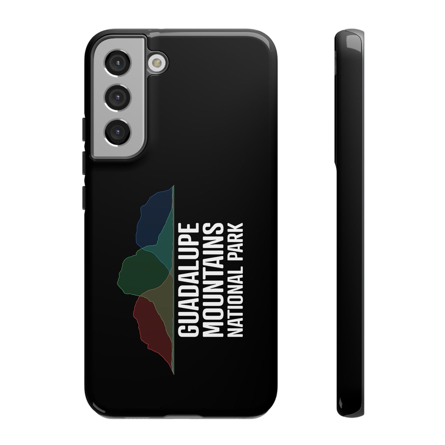 Guadalupe Mountains National Park Phone Case - Histogram Design