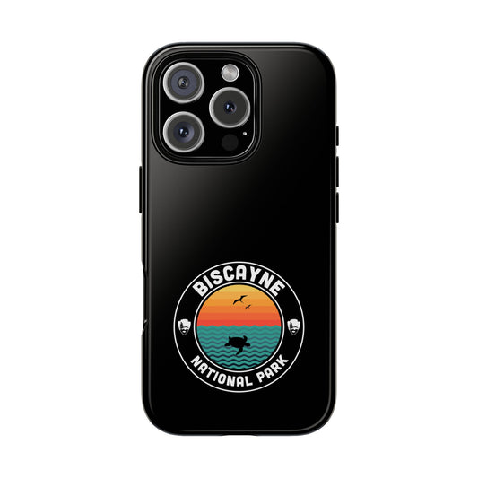 Biscayne National Park Phone Case - Round Emblem Design