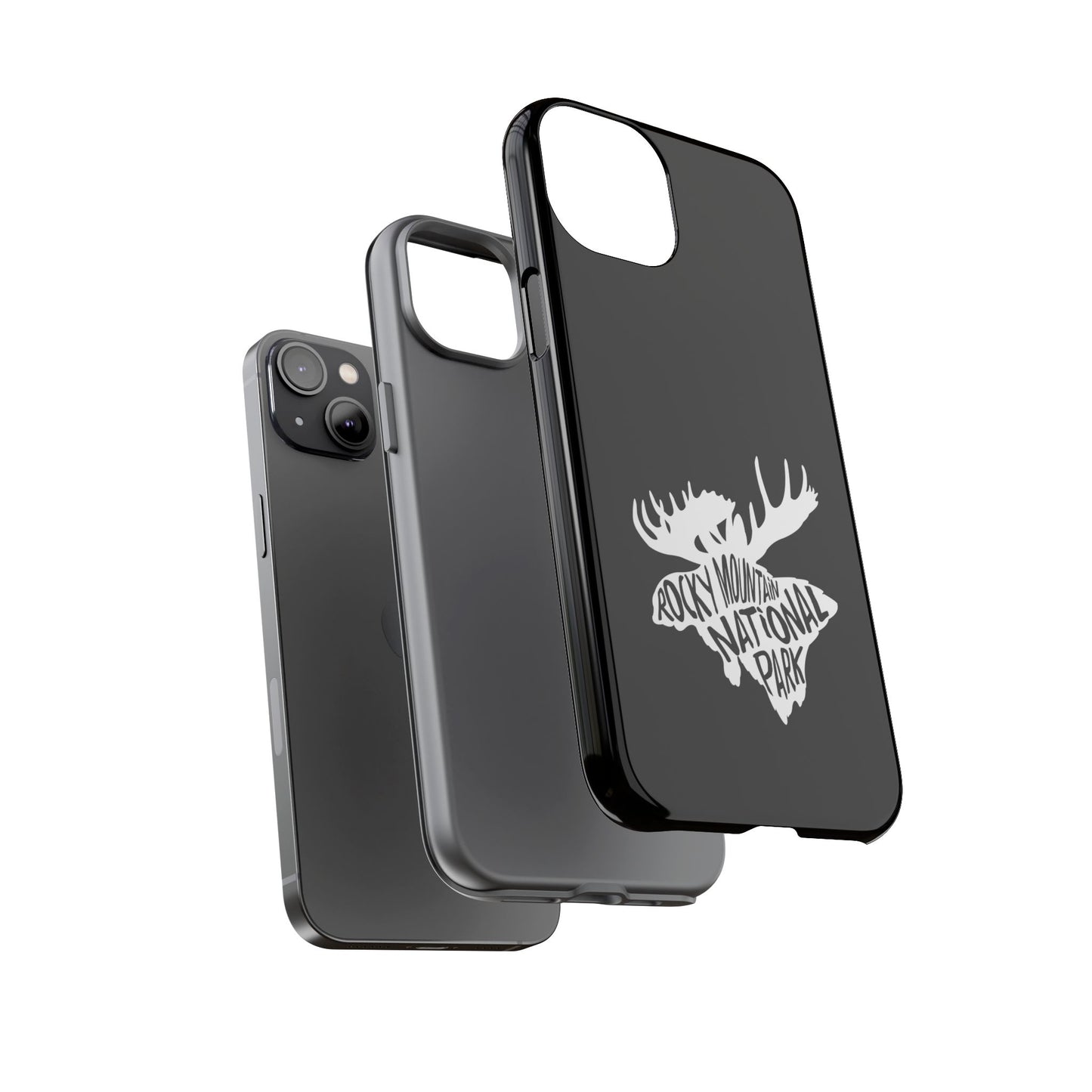 Rocky Mountain National Park Phone Case - Moose Design