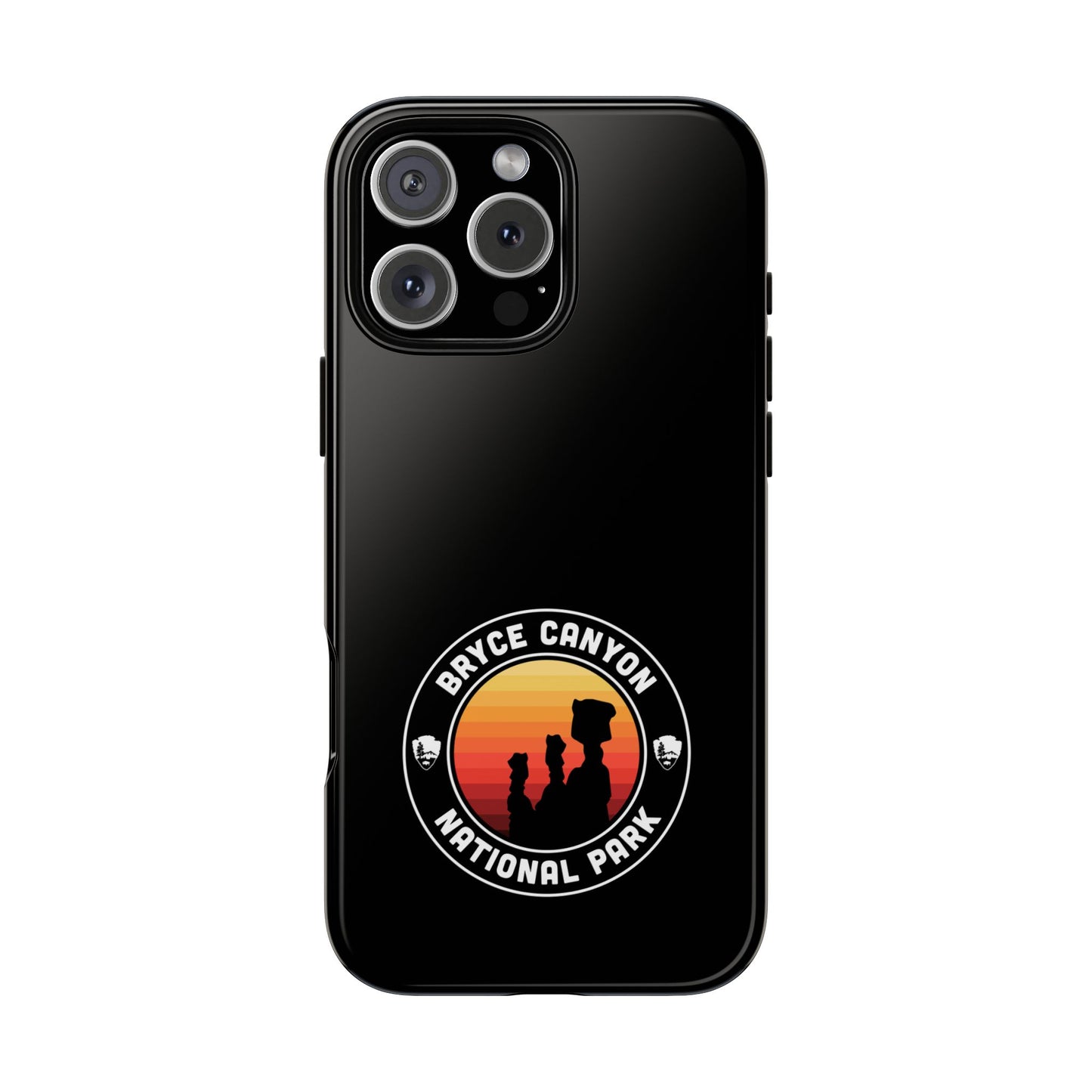 Bryce Canyon National Park Phone Case - Round Emblem Design