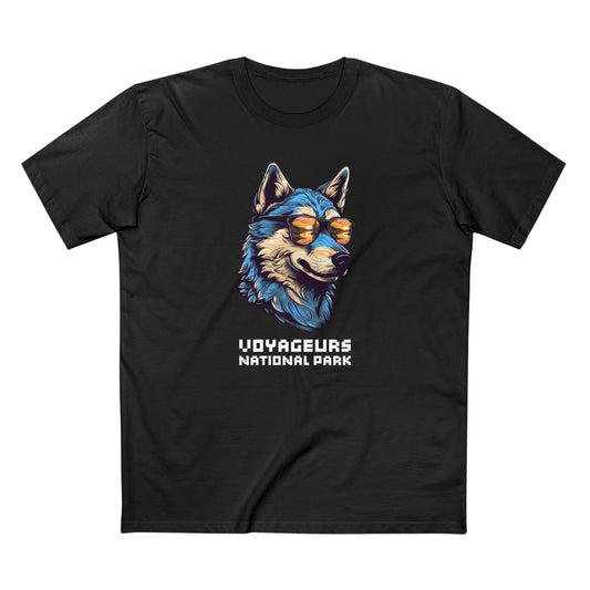 Voyageurs National Park T-Shirt - Smooth Wolf