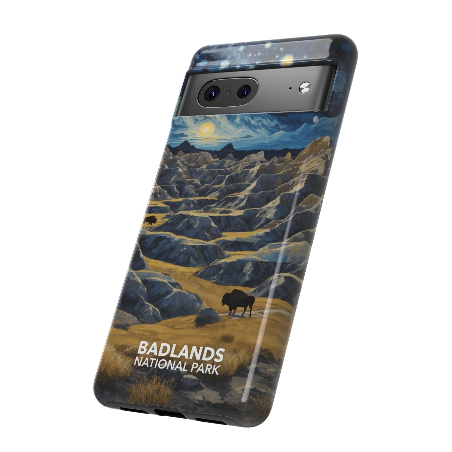 Badlands National Park Phone Case - Starry Night