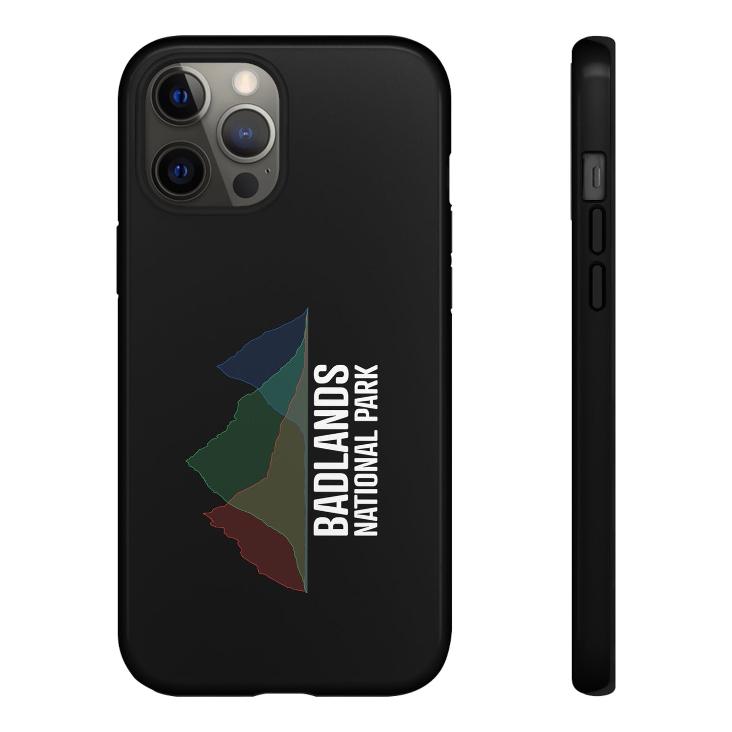 Badlands National Park Phone Case - Histogram Design