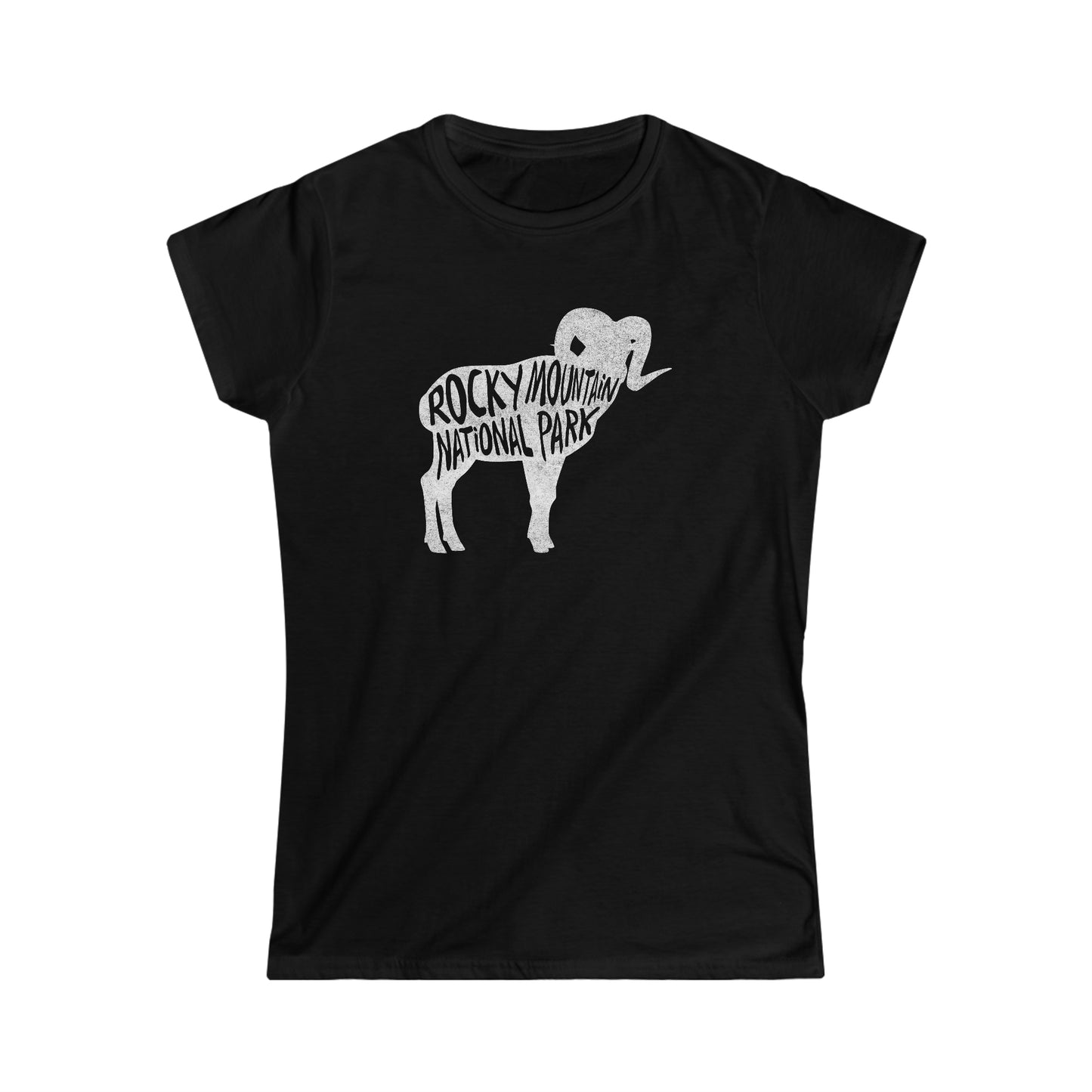 Rocky Mountain National Park Women's T-Shirt - Bighorn Sheep