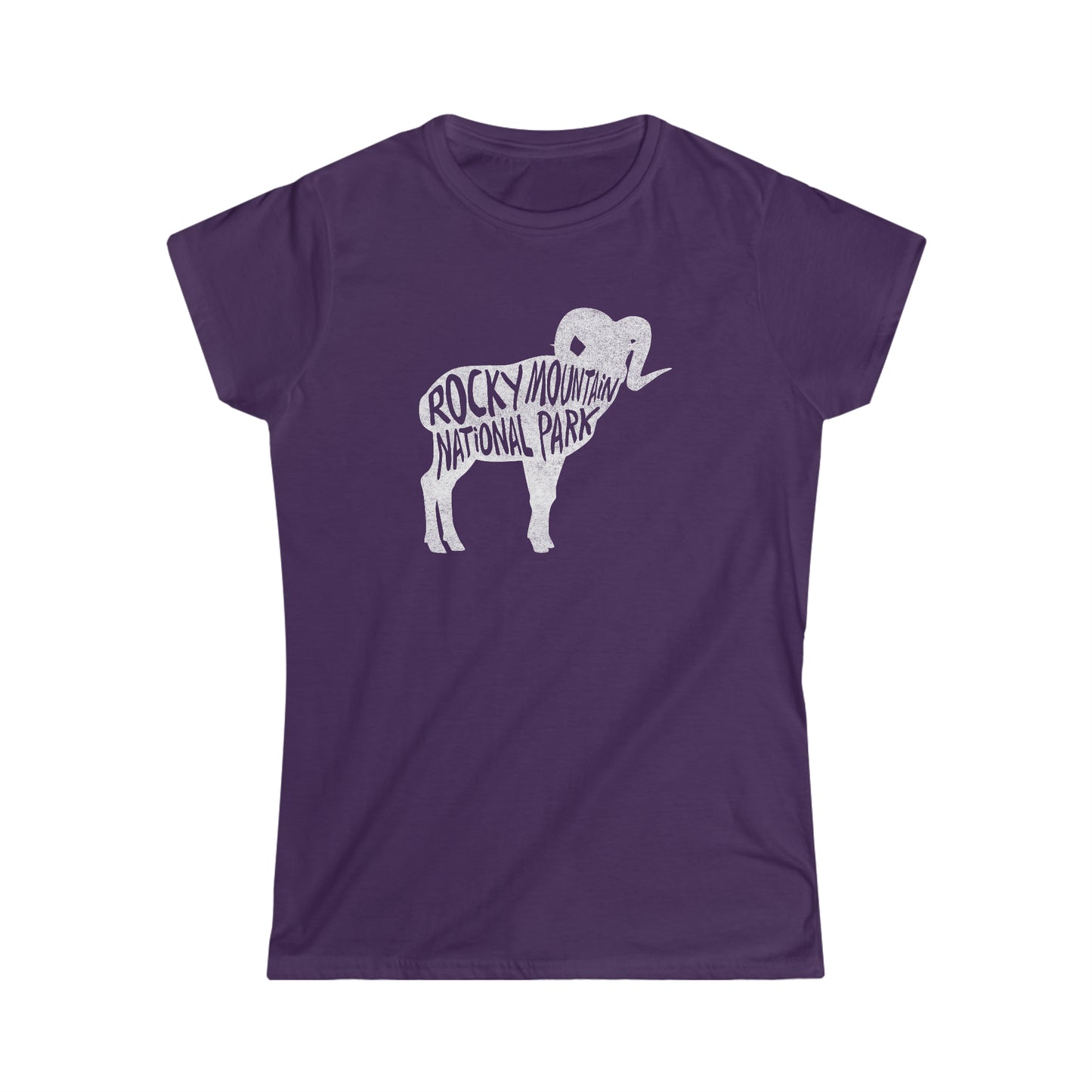 Rocky Mountain National Park Women's T-Shirt - Bighorn Sheep