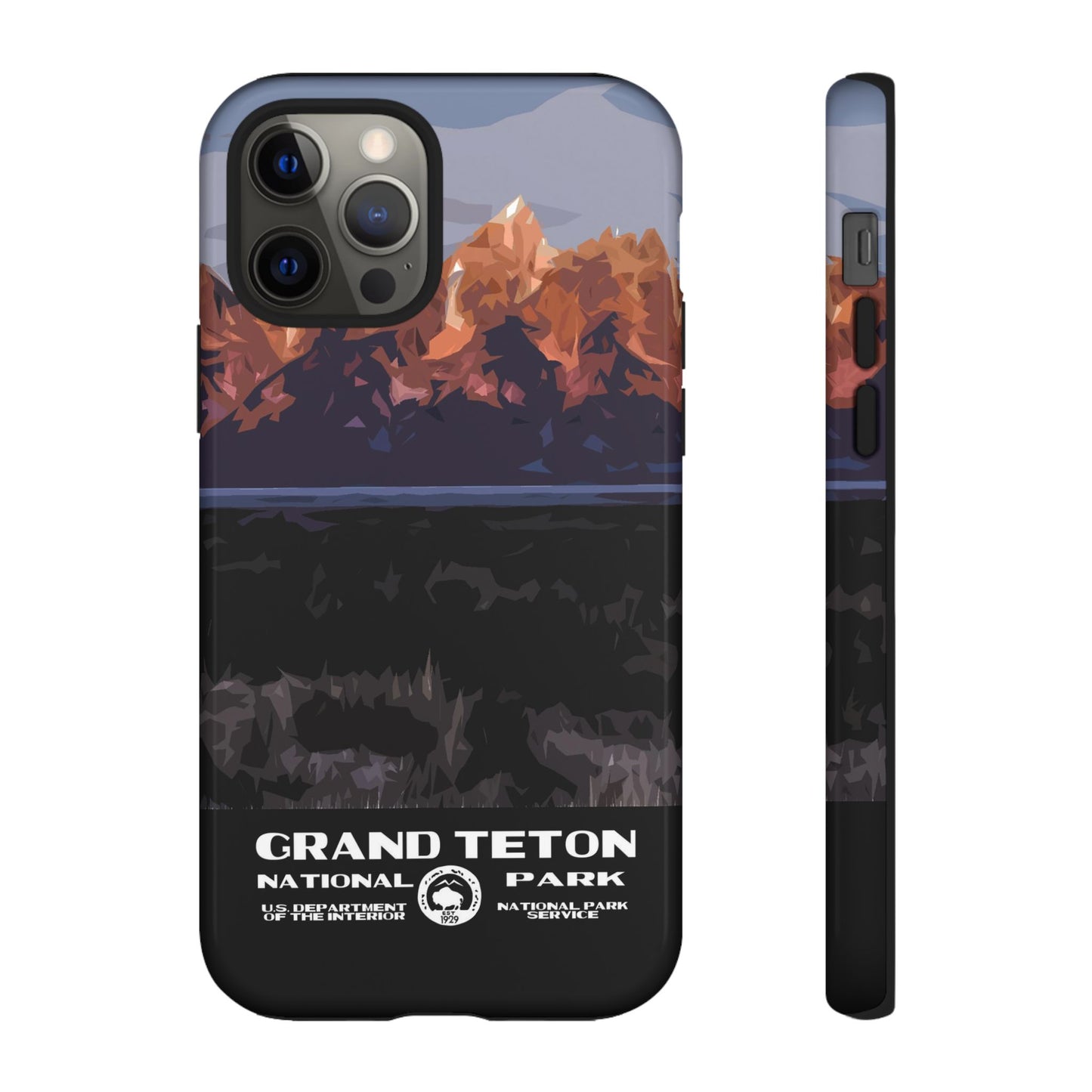 Grand Teton National Park Phone Case - WPA Style