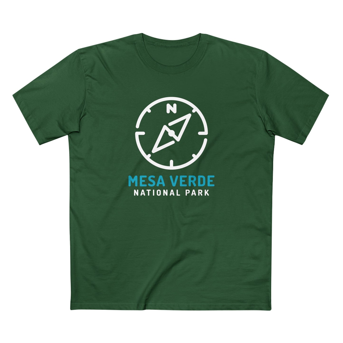 Mesa Verde National Park T-Shirt Compass Design