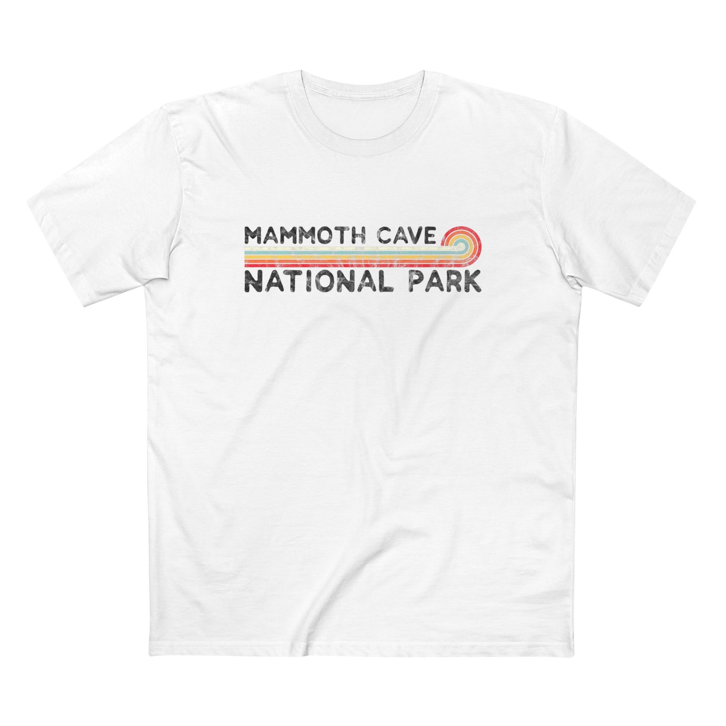 Mammoth Cave National Park T-Shirt - Vintage Stretched Sunrise