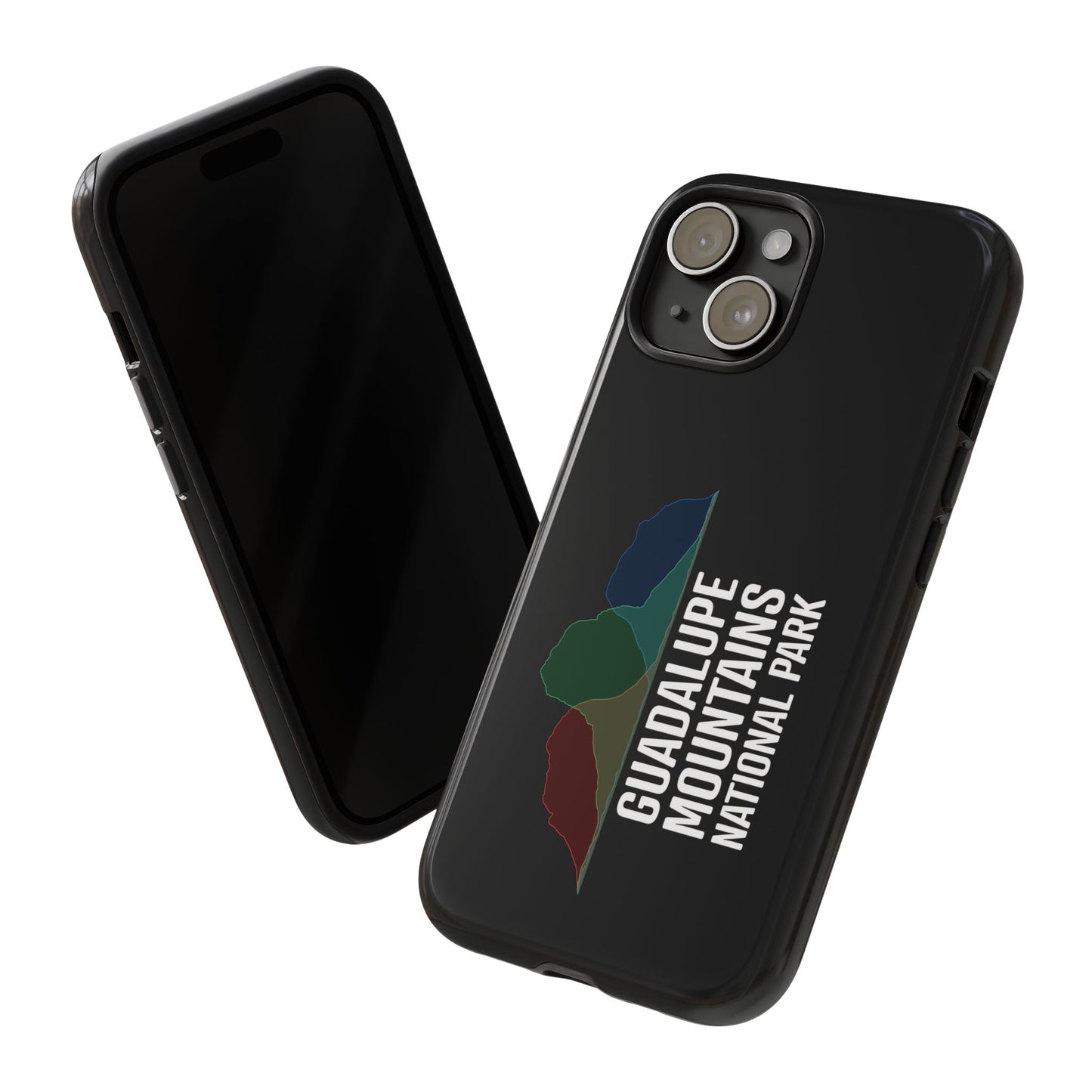 Guadalupe Mountains National Park Phone Case - Histogram Design