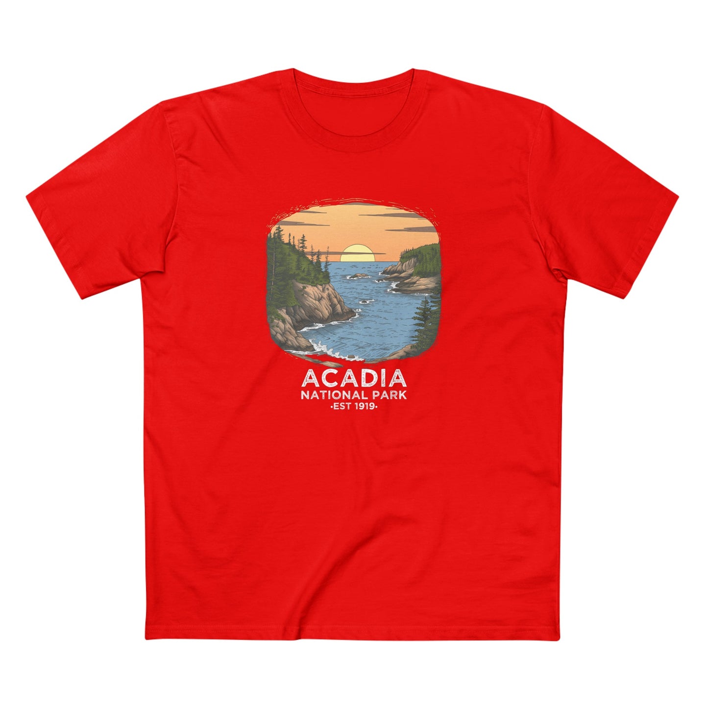 Acadia National Park T-Shirt - Vintage Design