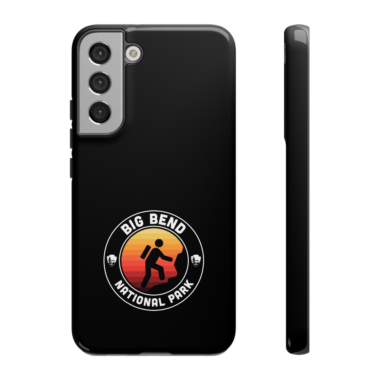 Big Bend National Park Phone Case - Round Emblem Design