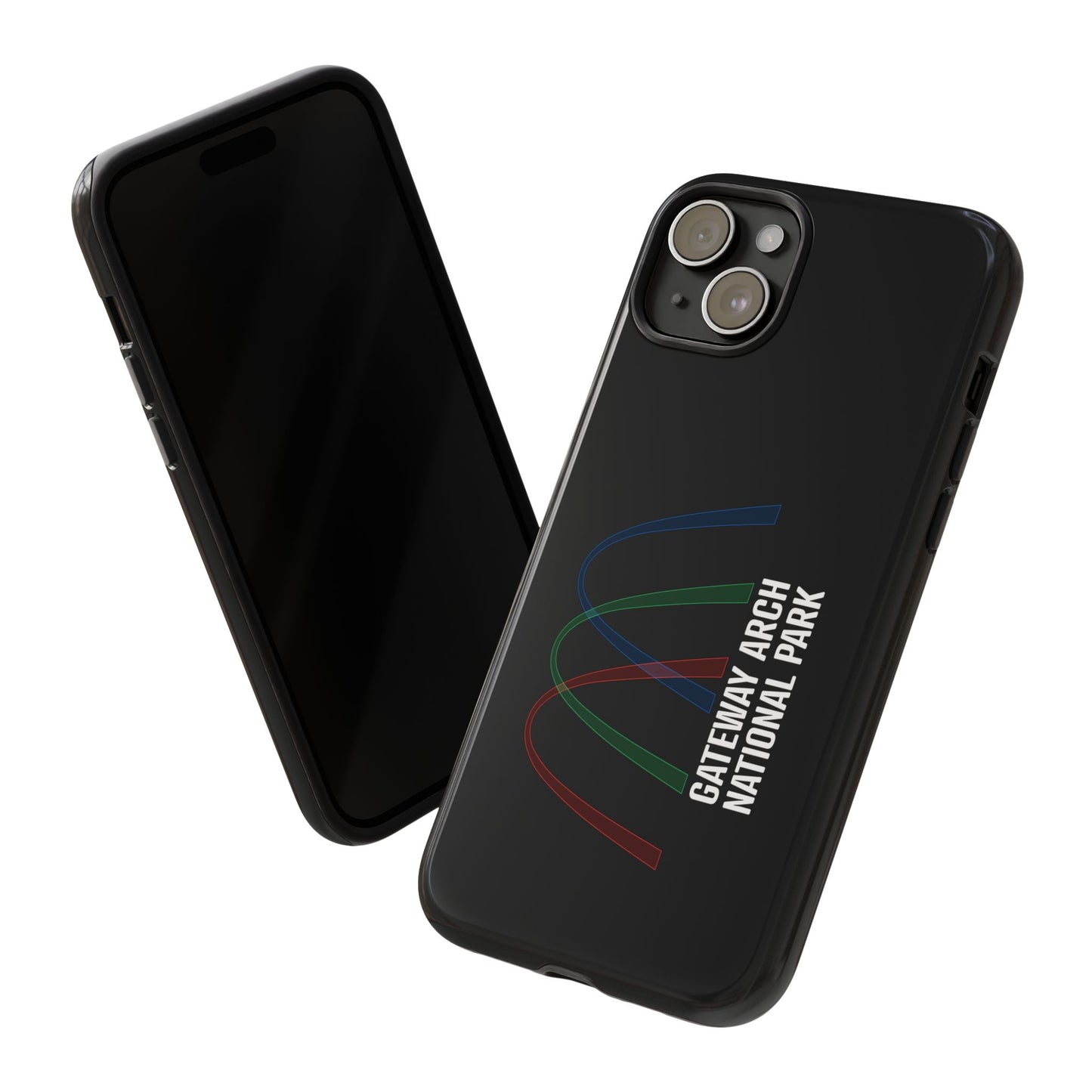 Gateway Arch National Park Phone Case - Histogram Design