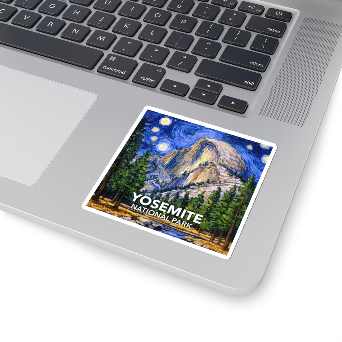 Yosemite National Park Sticker - The Starry Night