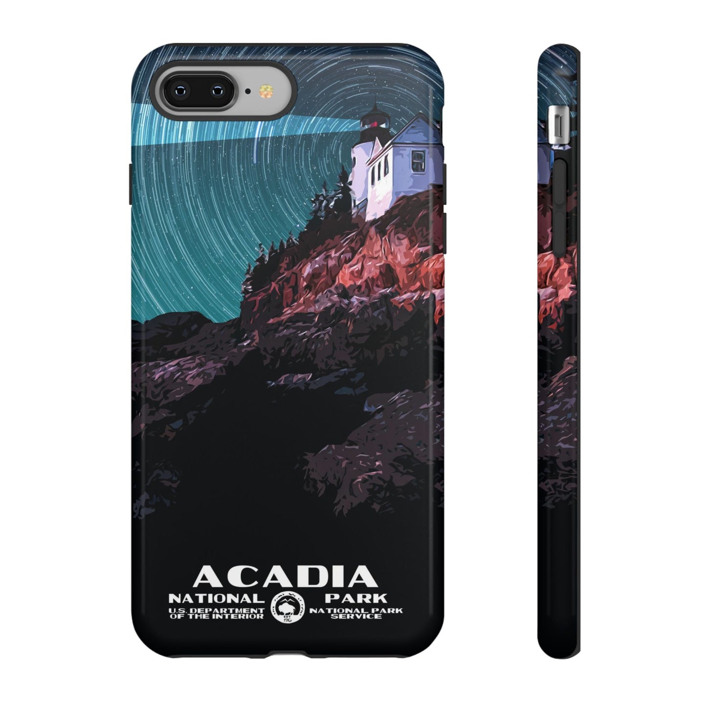 Acadia National Park Phone Case - WPA Style