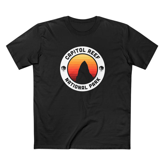 Capitol Reef National Park T-Shirt - Round Badge Design