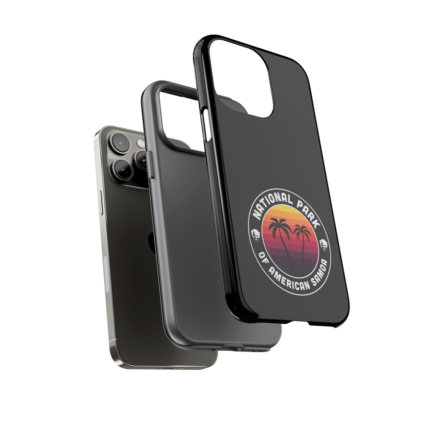 National Park of American Samoa Phone Case - Round Emblem Design