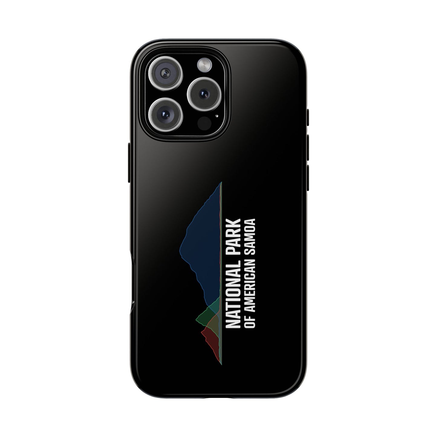 National Park of American Samoa Phone Case - Histogram Design