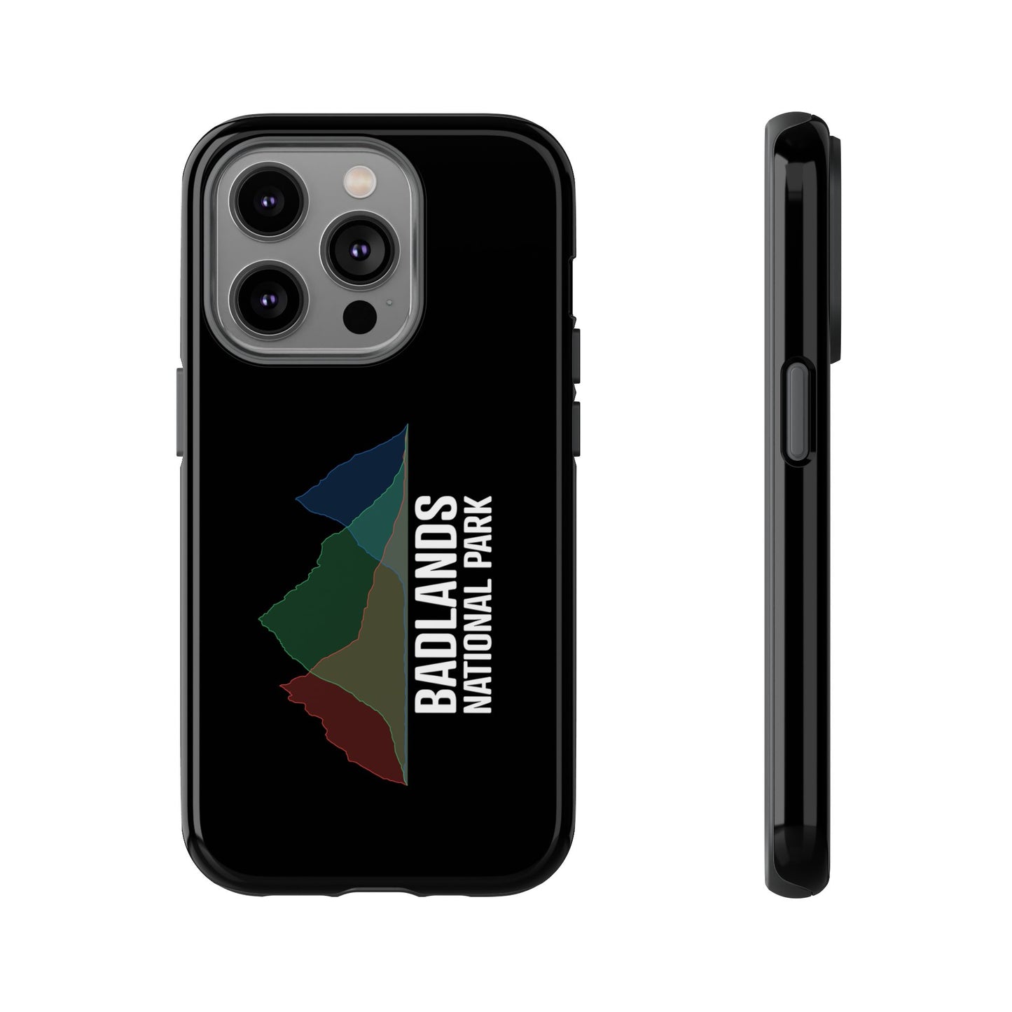 Badlands National Park Phone Case - Histogram Design