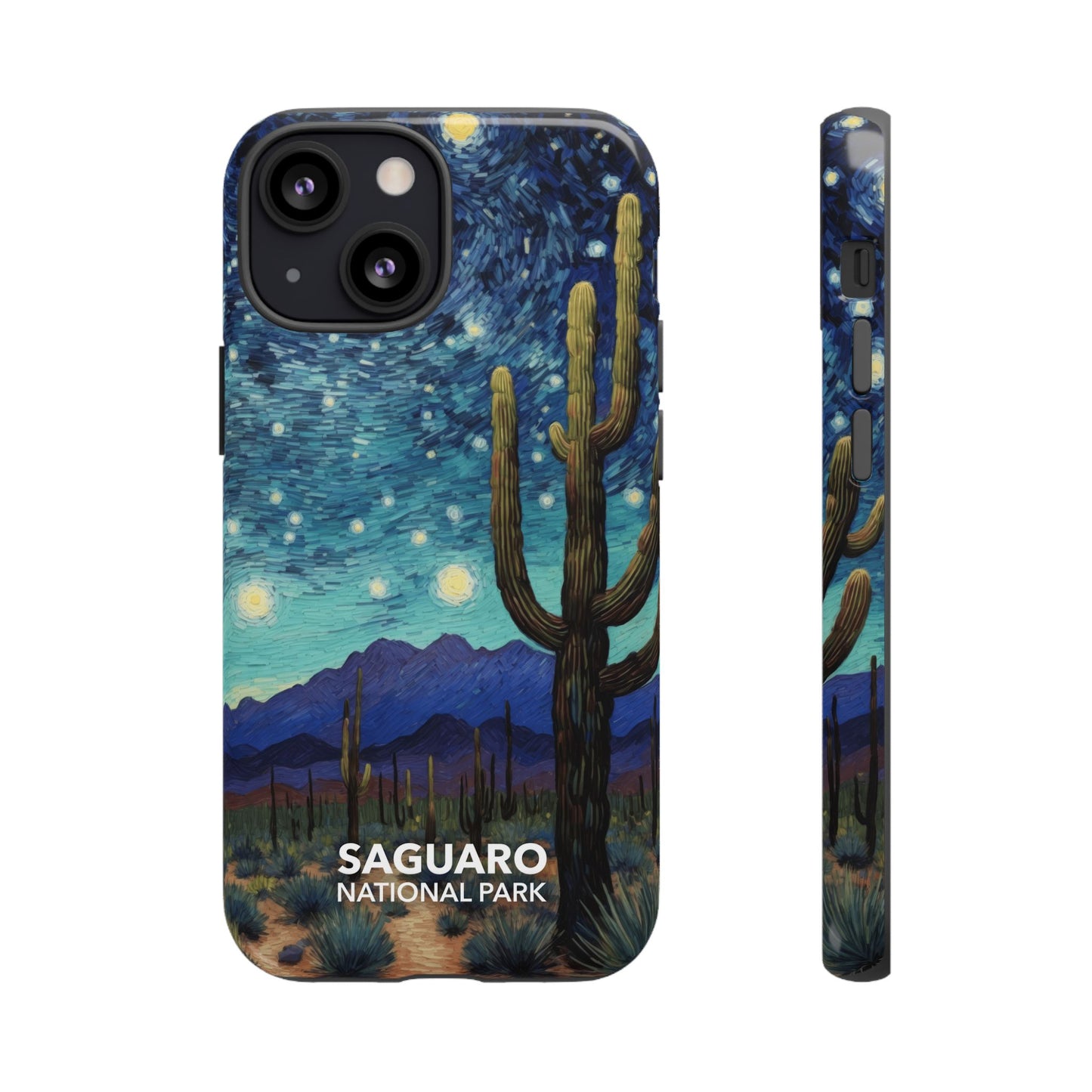 Saguaro National Park Phone Case - Starry Night