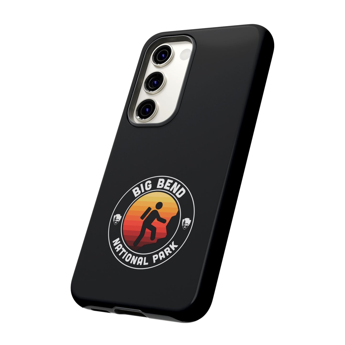 Big Bend National Park Phone Case - Round Emblem Design