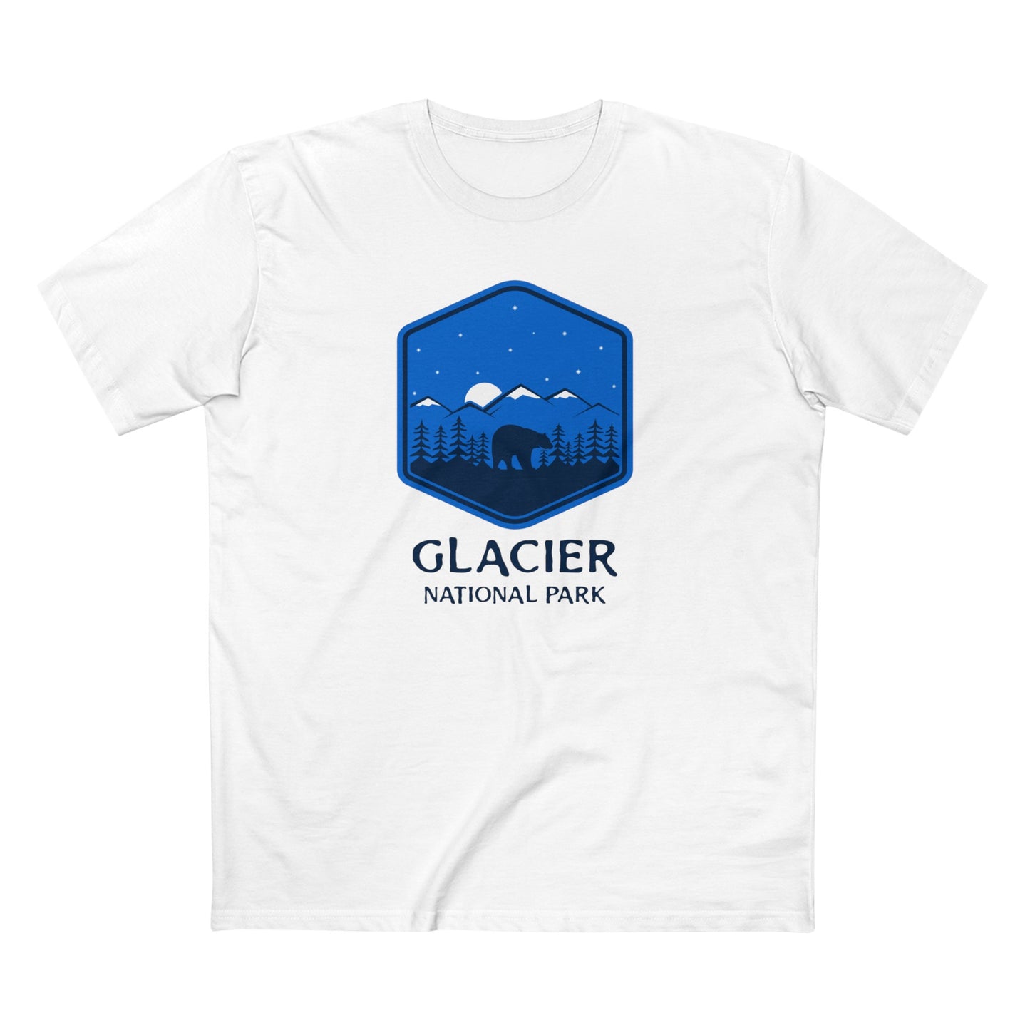 Glacier National Park T-Shirt - Bear Graphic