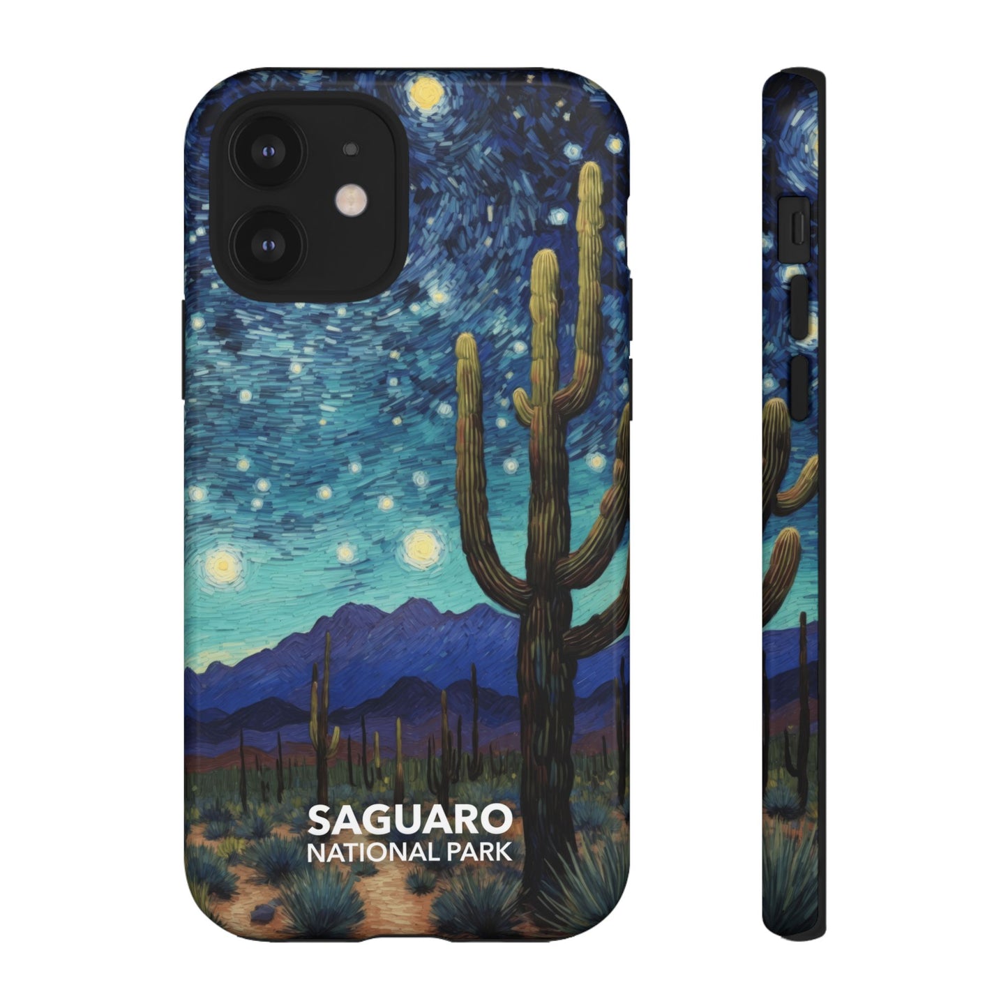 Saguaro National Park Phone Case - Starry Night